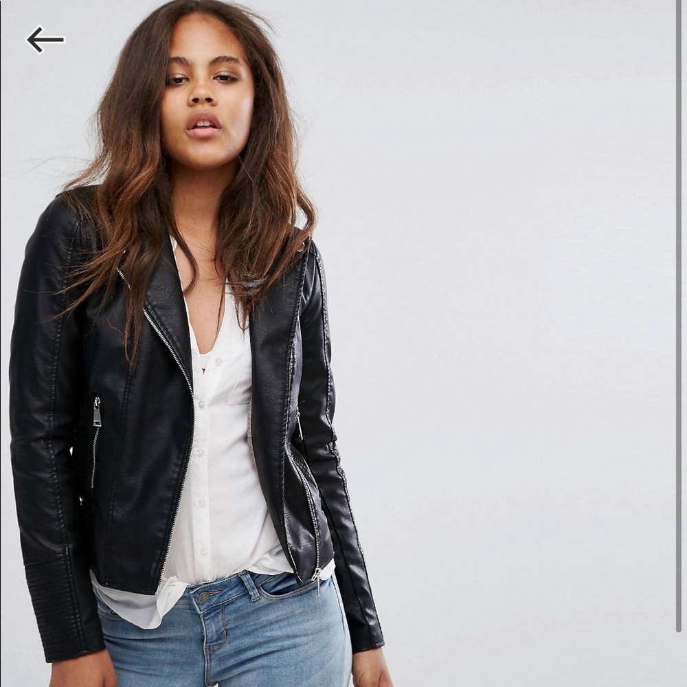ASOS Vera Moda Faux Leather Jacket
